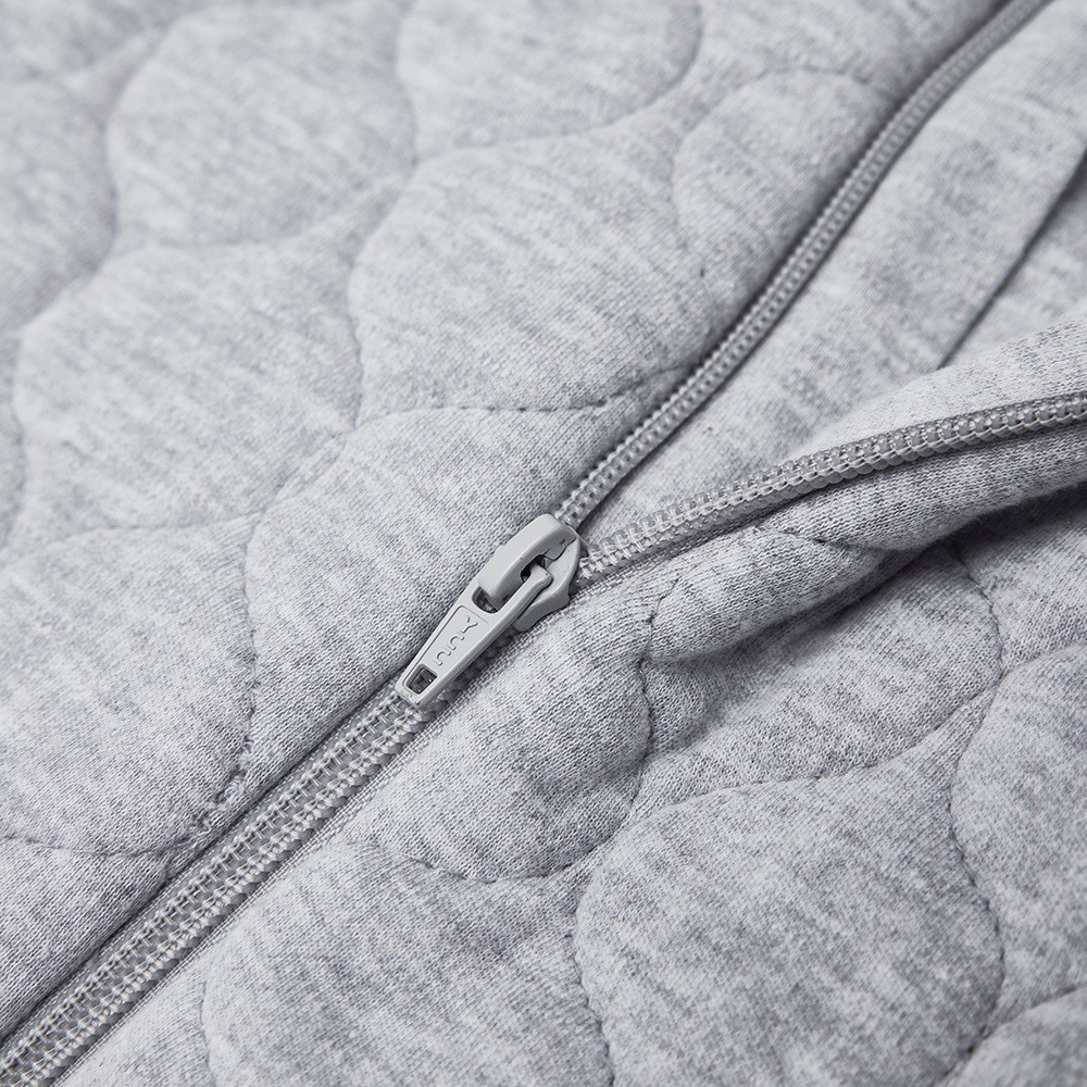 Snugtime Quilted Long Sleeve Cosi Sleeping Bag 3.0 Tog Grey Medium