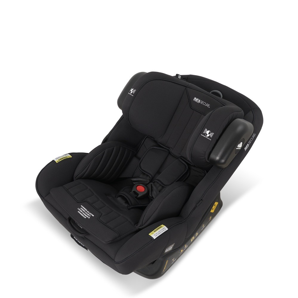 Infasecure Spectre Black Car Seat Black Convertibles Baby Bunting AU