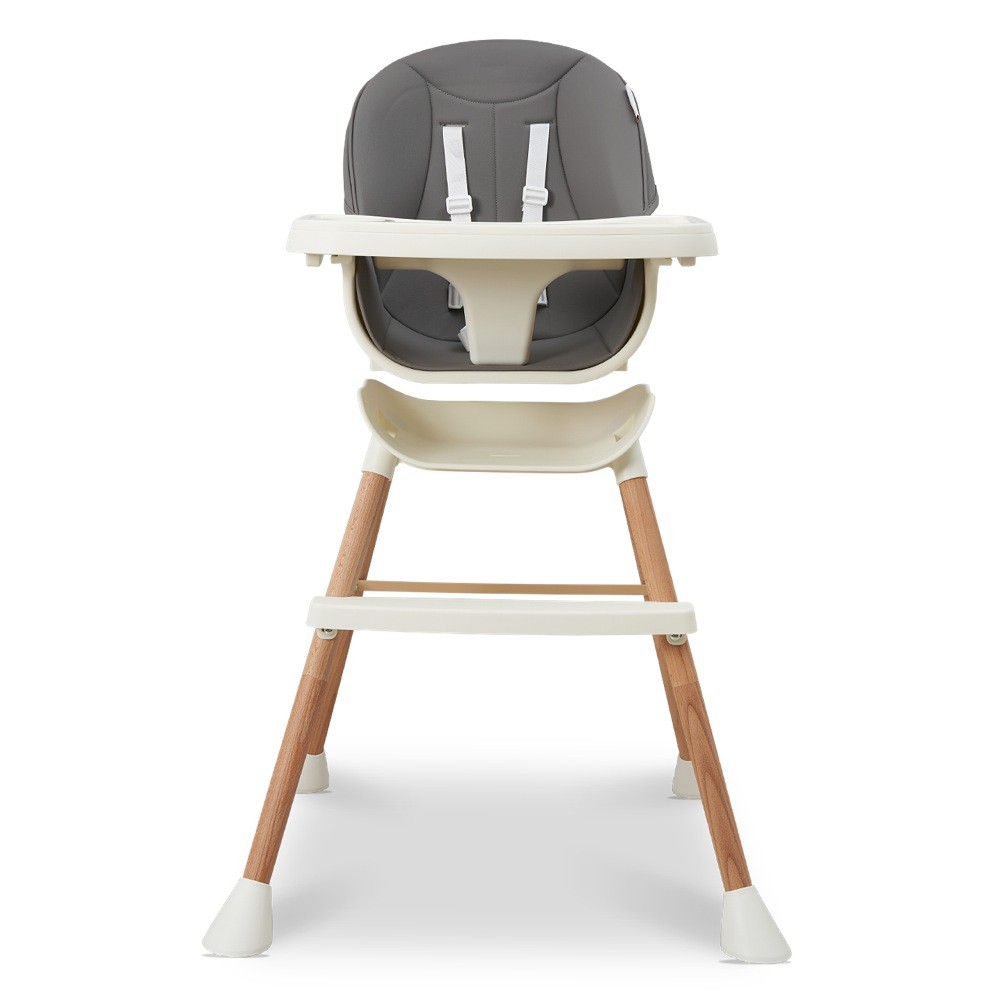 Tikk Tokk Little Boss High Chair Grey Highchairs Baby Bunting AU