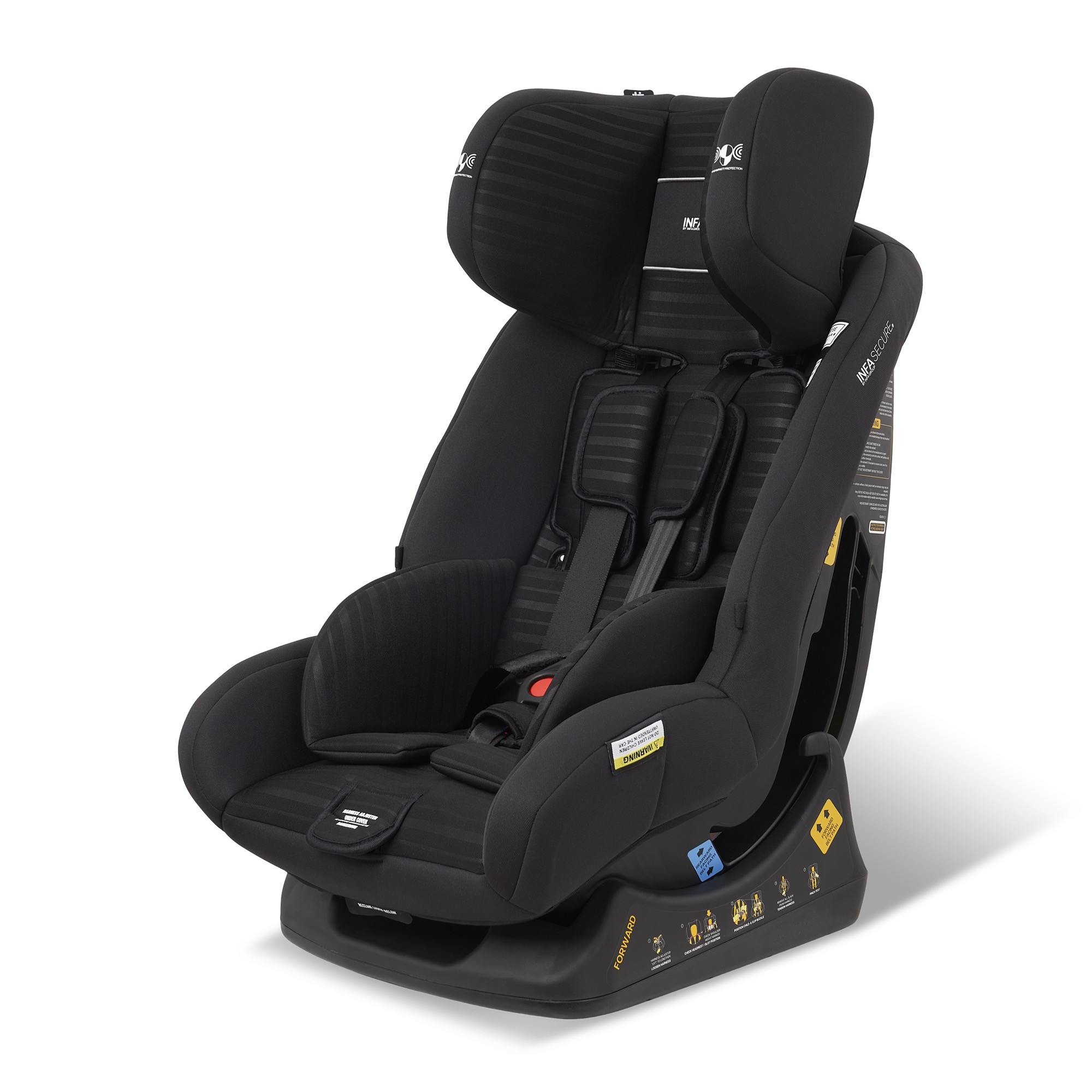 Infasecure Velocity Caprice 0 To 4 Years Car Seat Stripe Convertibles