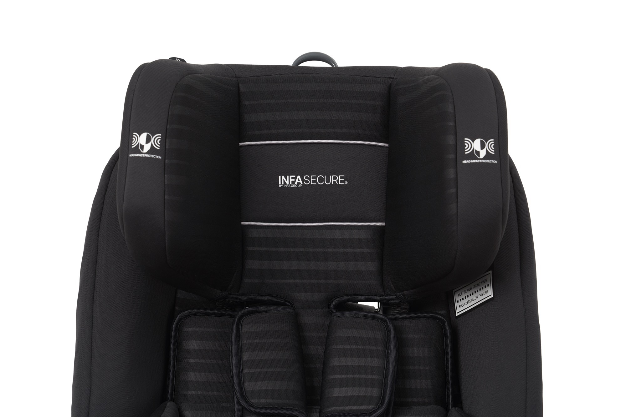 Infasecure Velocity Caprice Isofix 0 To 4 Years Car Seat Stripe