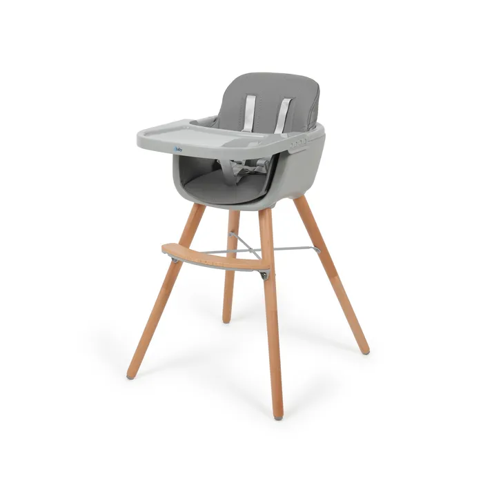 4Baby Orbit 2 In 1 Highchair Dark Grey