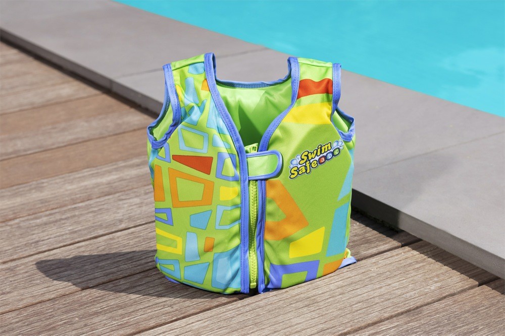 Bestway Aquastar Swim Vest S/M Assorted Pool & Water Baby Bunting AU