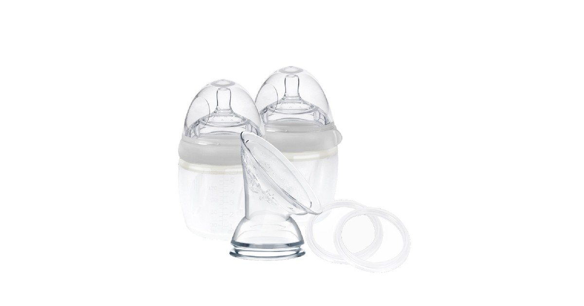 Haakaa Gen Breast Pump Bottle Teat Set Grey Baby Bunting AU