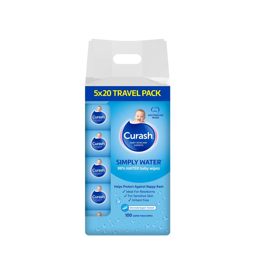 Curash deals water wipes