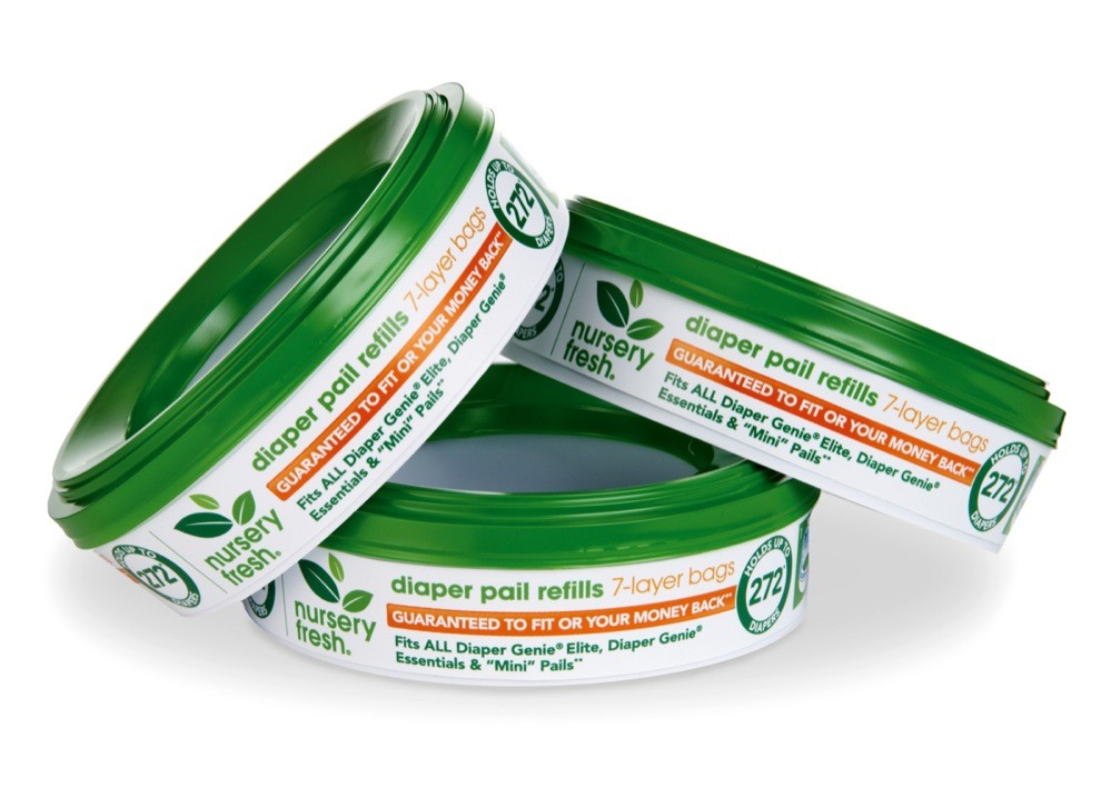 Munchkin Nappy/Diaper Bin Refill 3 Pack Baby Bunting AU