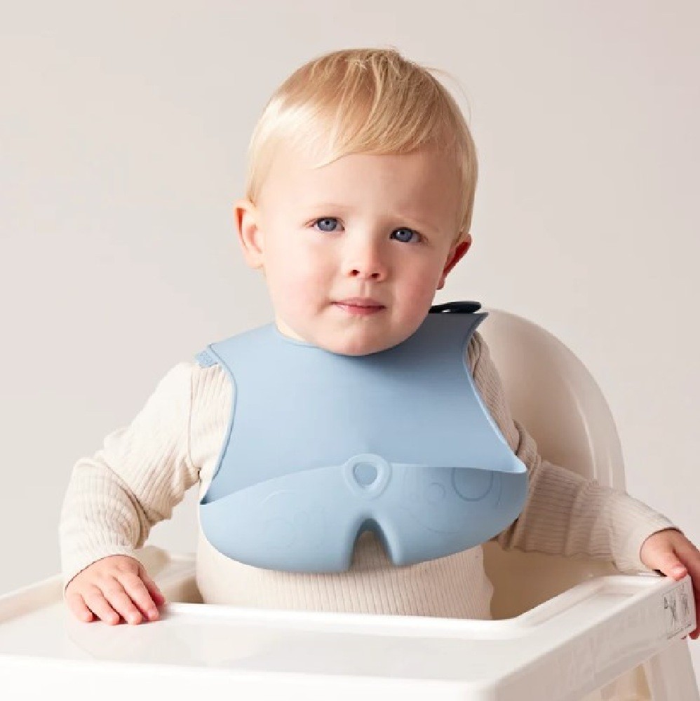 B.Box Silicone Travel Bib Ocean Baby Bunting AU