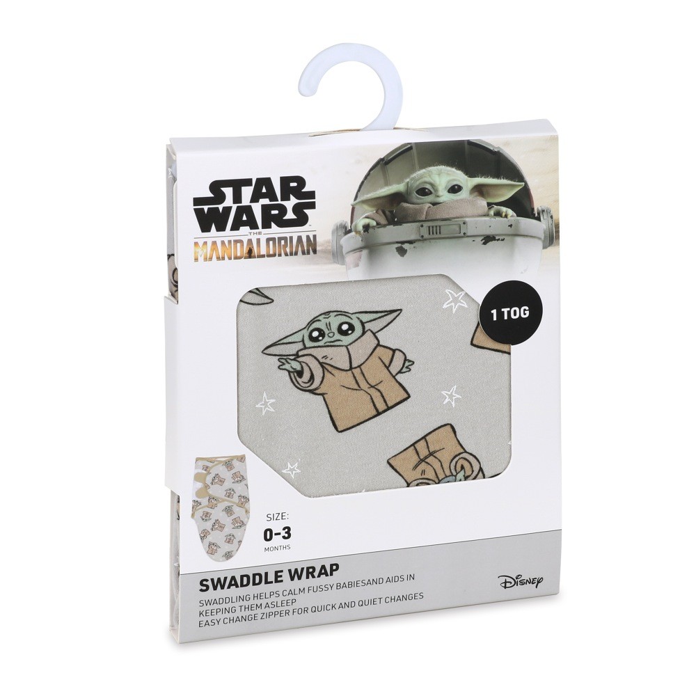 Disney Swaddle 1.0 Tog Grogu 03 Months Baby Bunting AU
