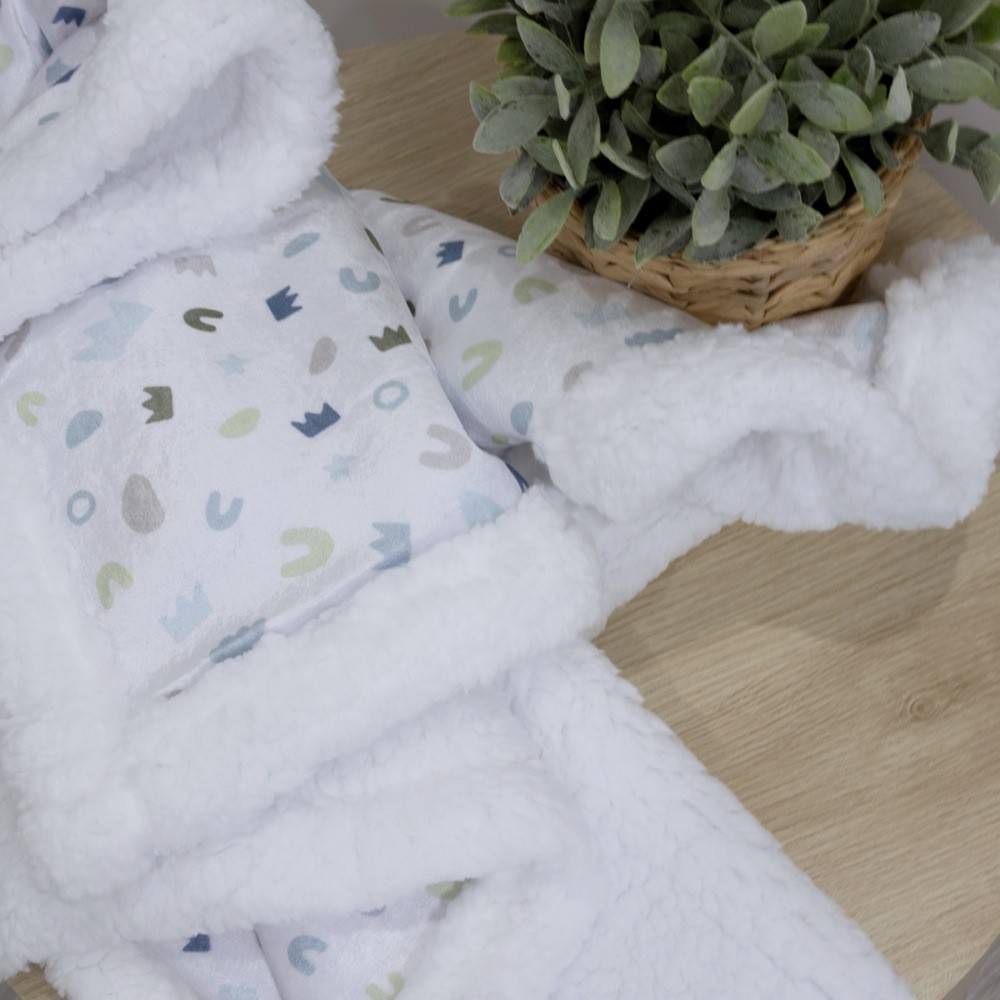 Bubba Bamboo Cuddle Blanket Sleepy Safari Sky Security Blankets