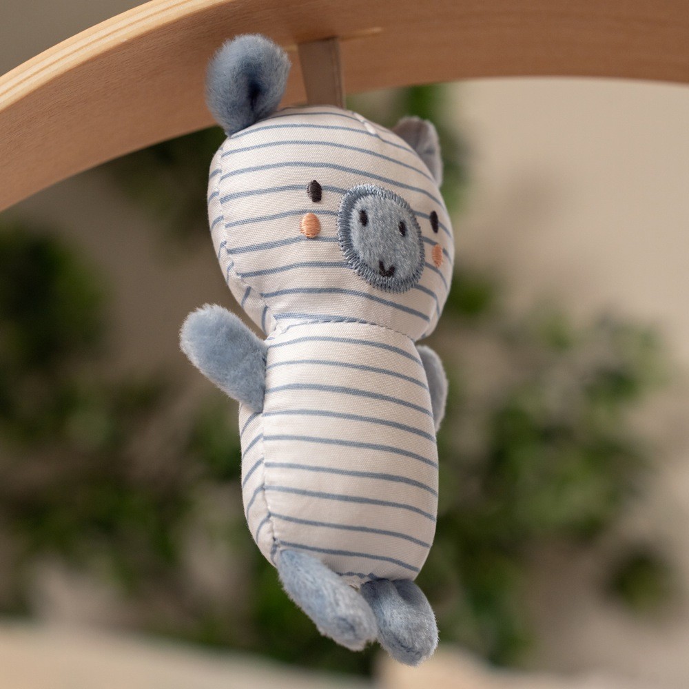 Ingenuity Swing 'n Go Portable Swing Chambray Swings Baby Bunting AU