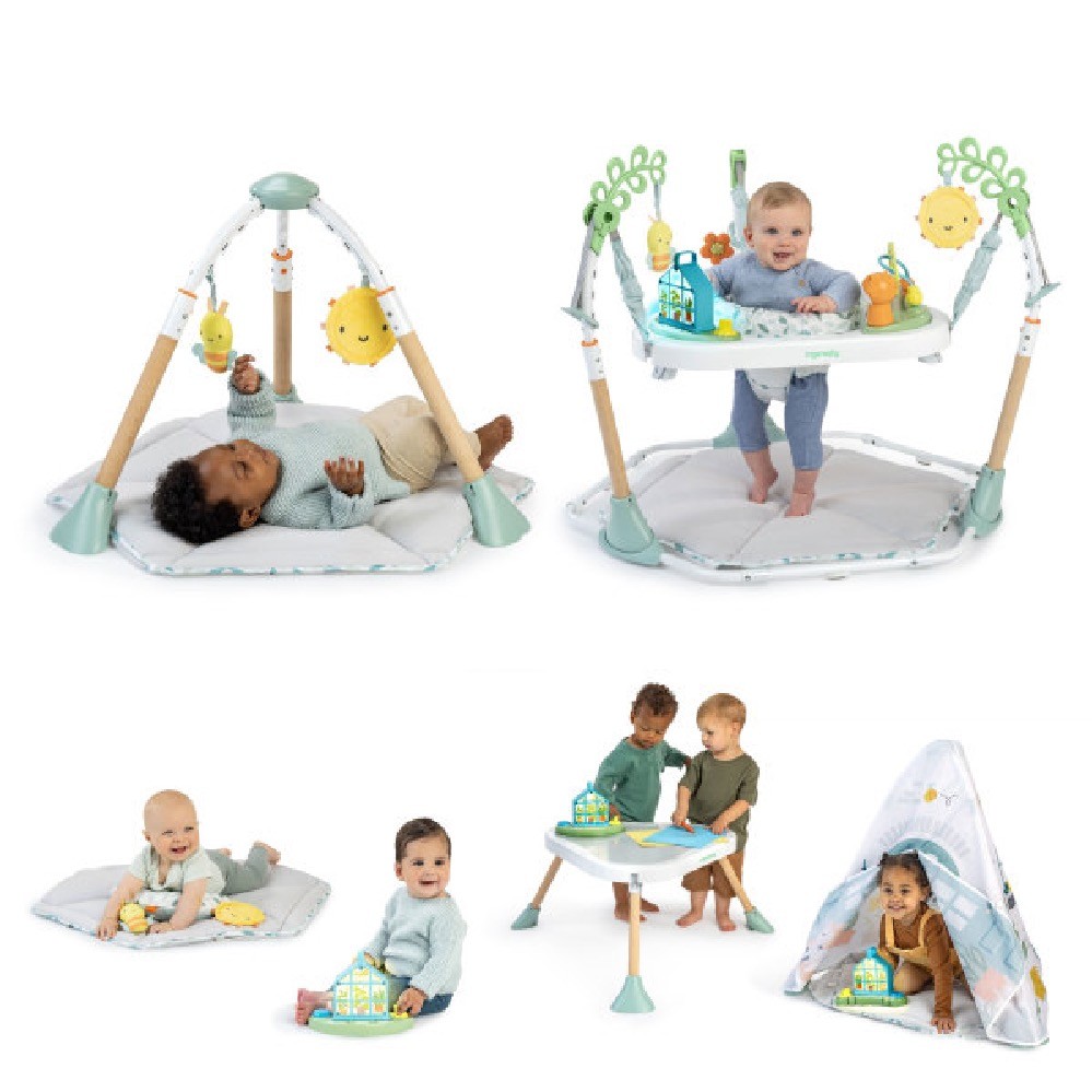 Ingenuity TummyToToes 6In1 Activity Gym & Center Chic Boutique
