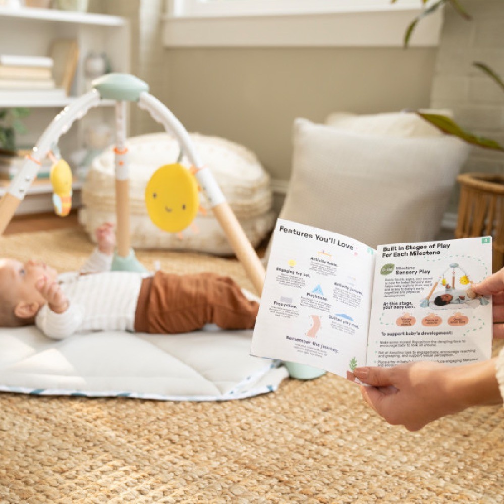 Ingenuity TummyToToes 6In1 Activity Gym & Center Chic Boutique