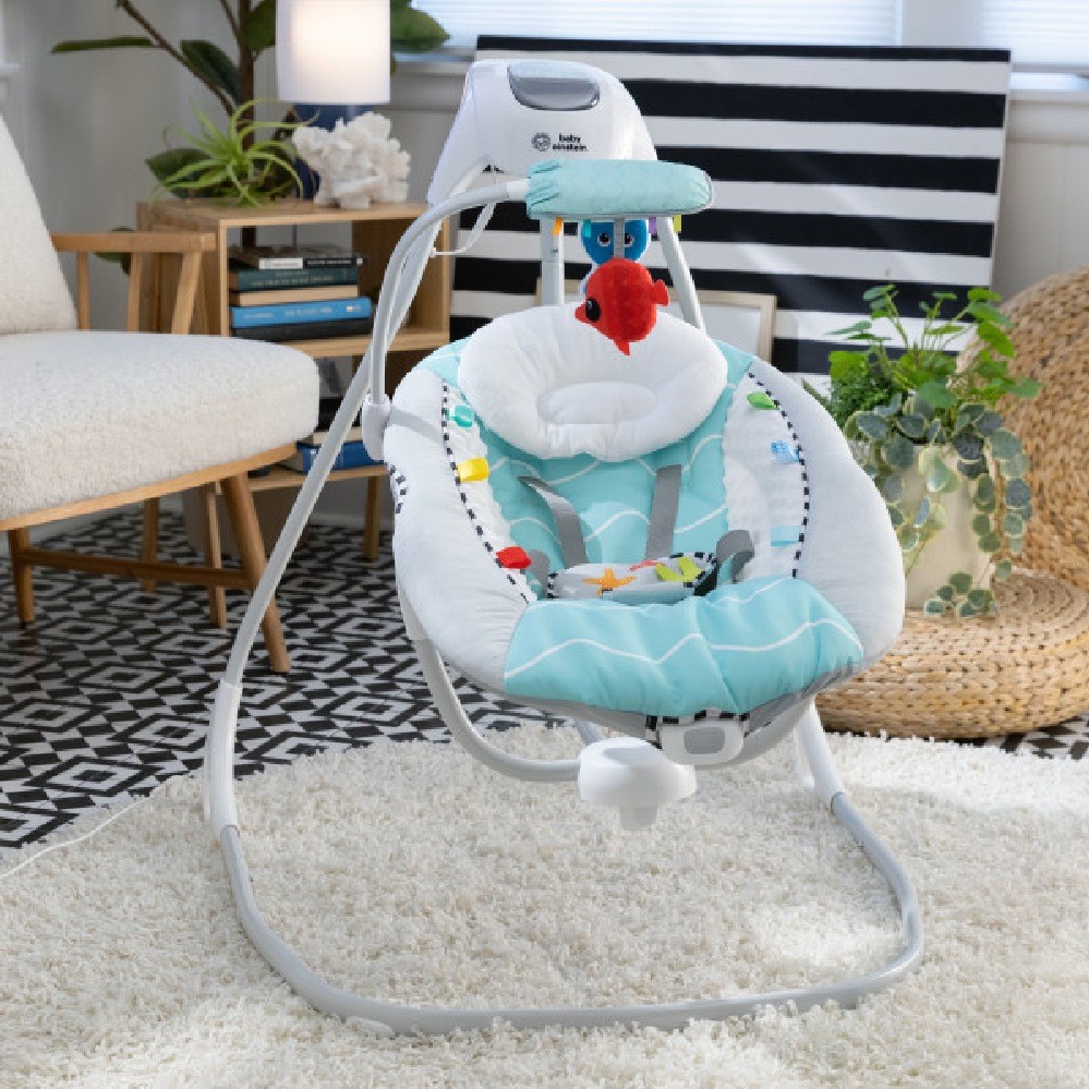 Baby Einstein Curious Comfort Compact Swing Ocean Explorer Swings