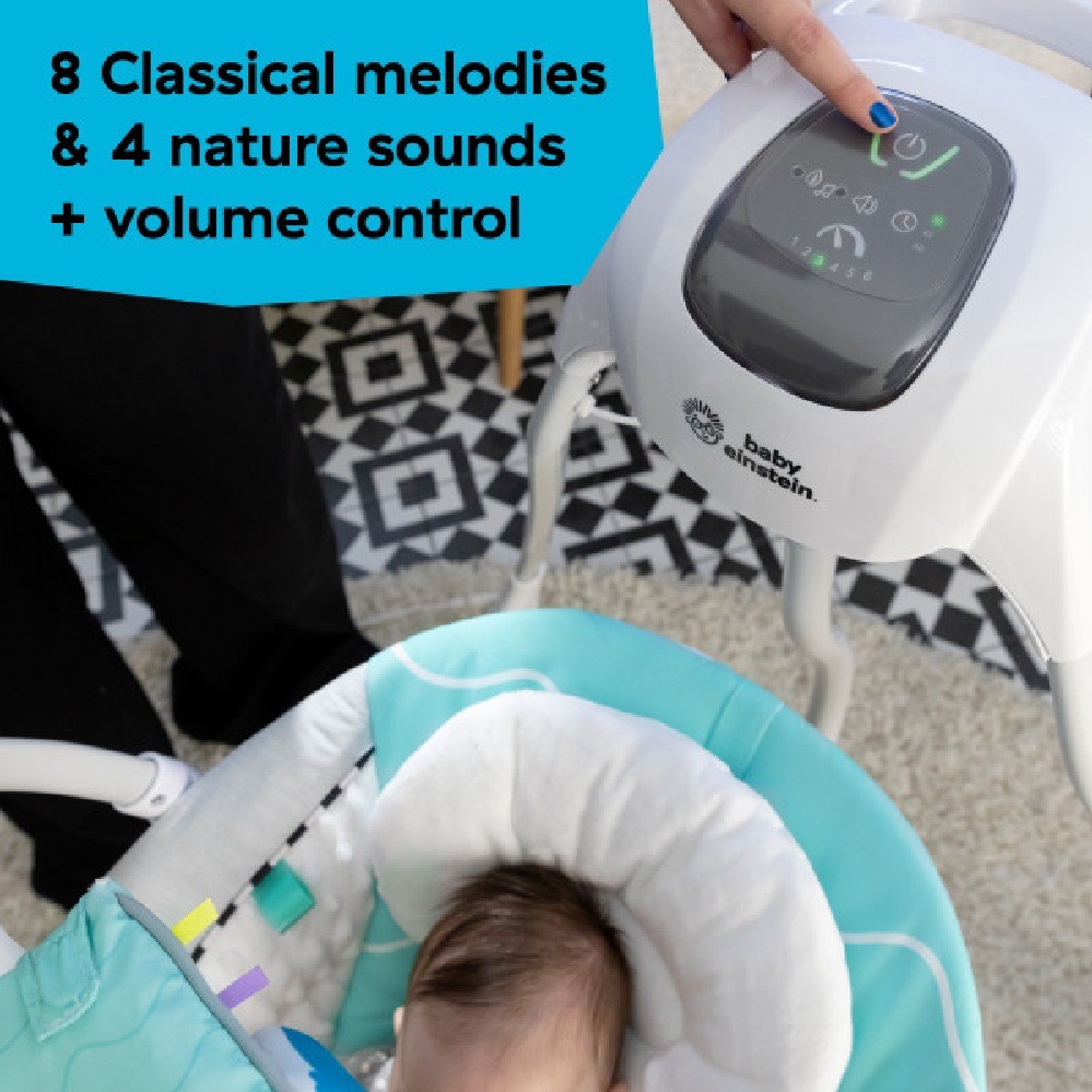 Baby Einstein Curious Comfort Compact Swing Ocean Explorer Swings