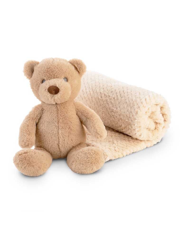 The Little Linen Co. Plush Toy And Blanket Nectar Bear 15 off Little