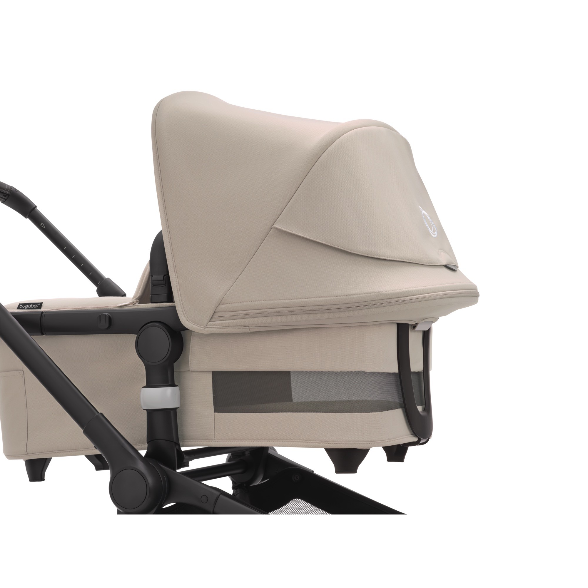 Bugaboo Fox 5 Black/Desert Taupe 4 Wheel Prams Baby Bunting AU