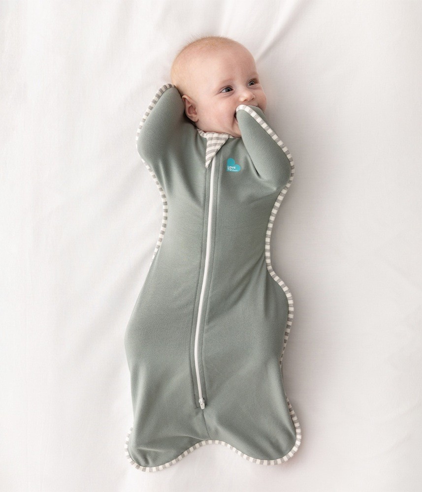 Love To Dream Swaddle Up Original Dusty Olive 1 Tog Small Manchester