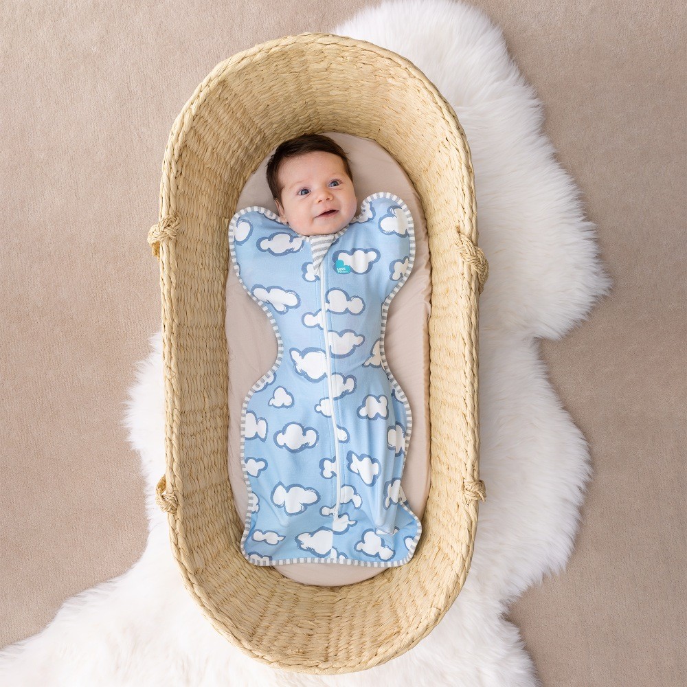 Love To Dream Swaddle Up Original Daydream Dusty Blue 1 Tog Newborn