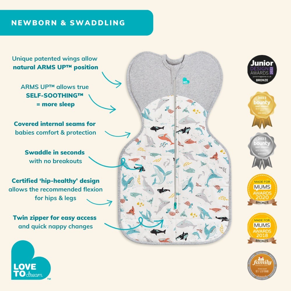 Love to dream rainbow 2024 swaddle