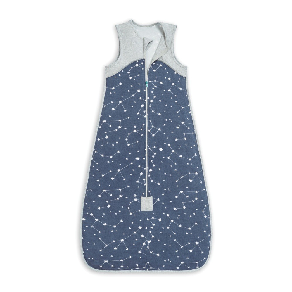 Love To Dream Sleeping Bag Lite Cotton Stellar Denim 0.2 Tog 1836