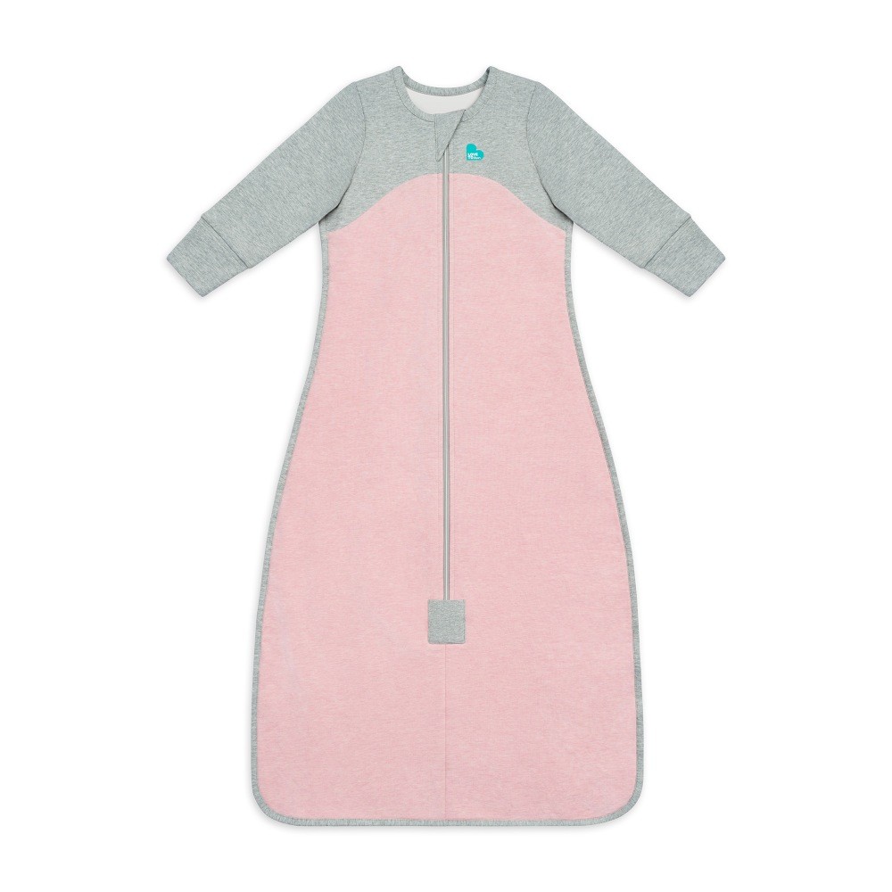 Love To Dream Sleep Bag Long Sleeve Original Cotton Dusty Pink 1 Tog 1836M Online Only Baby
