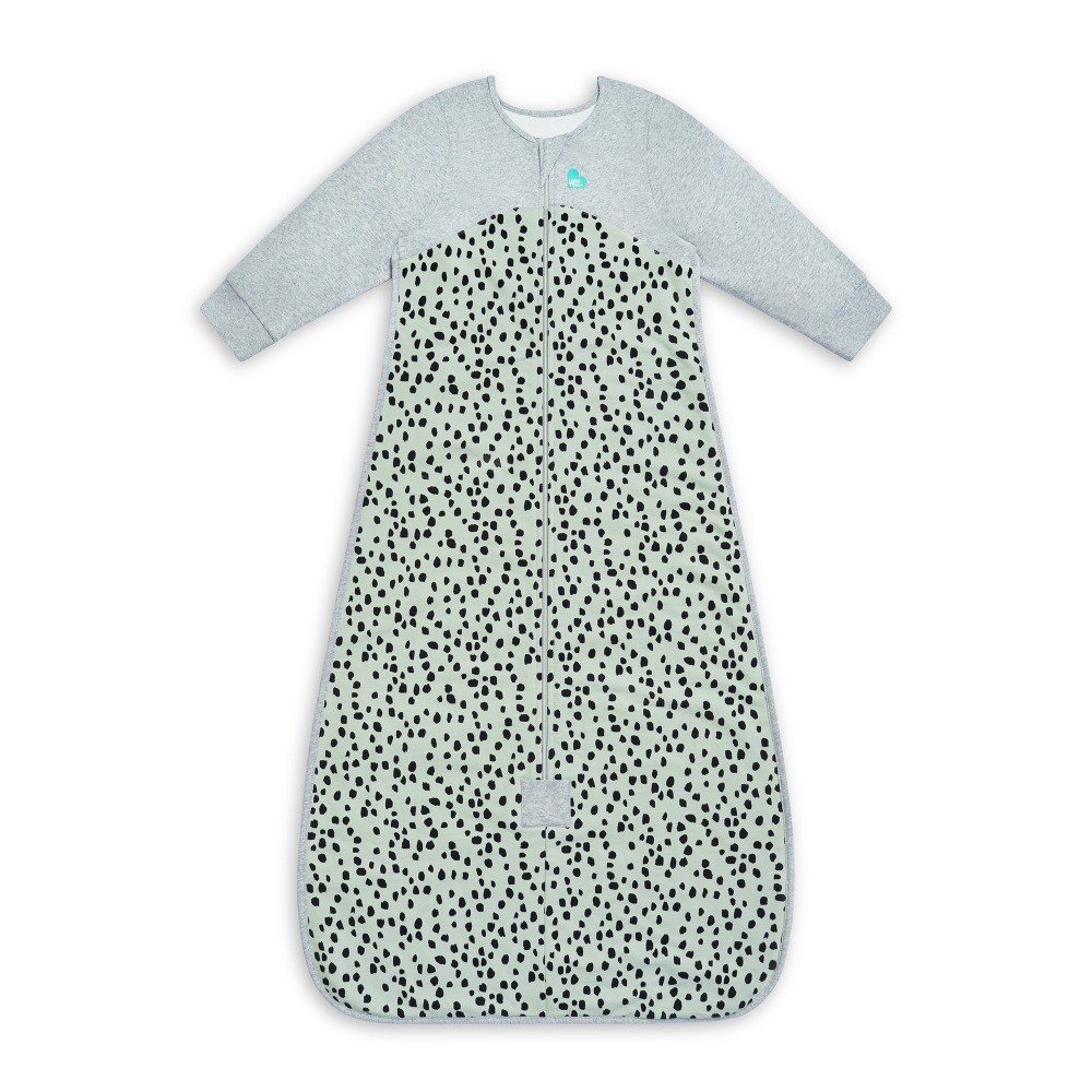 Love To Dream Sleep Bag Long Sleeve Original Cotton Animal Olive 1 Tog