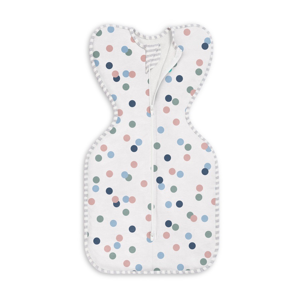 Love To Dream Swaddle Up Original Desco Colourful Spot White 1 Tog