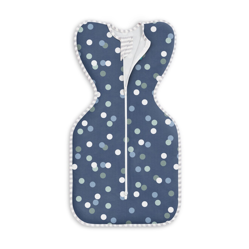 Love To Dream Swaddle Up Original Desco Colourful Spot Denim 1 Tog