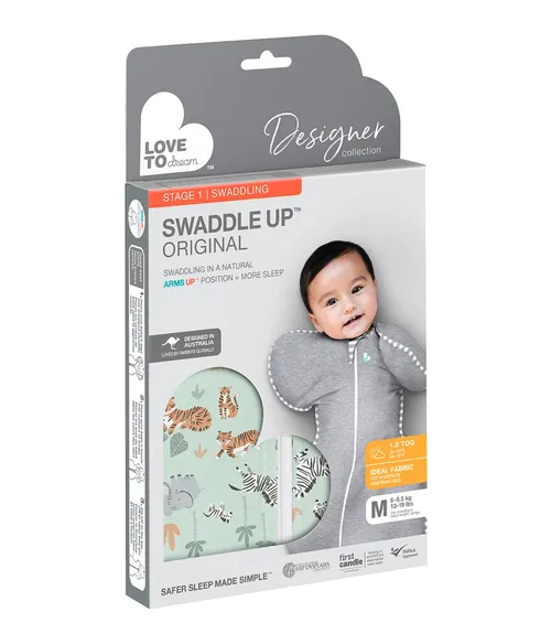 Love To Dream Swaddle Up Transition Bag Original Desco Safari