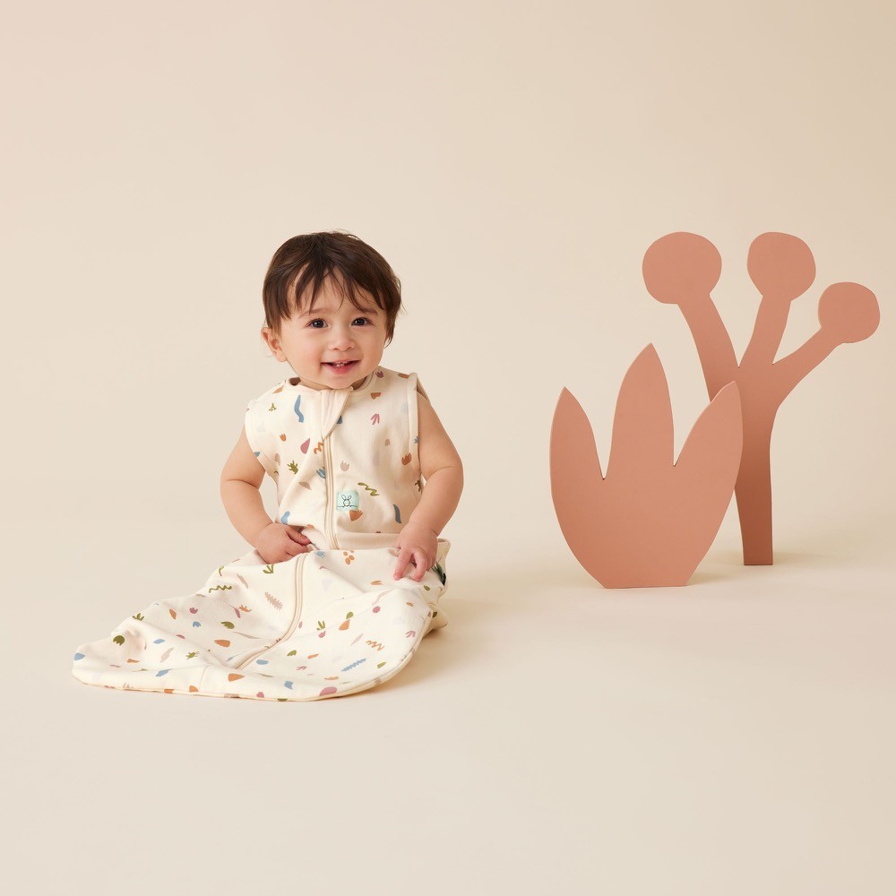 Ergopouch Jersey Sleeping Bag 1.0 Tog Bloom Size 824 Months Baby Bunting AU