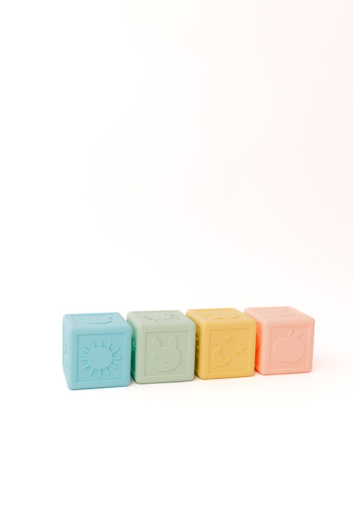 Great Start 4 Piece Large Stacking Blocks Building Blocks Baby