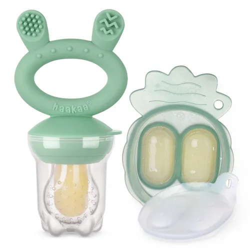 Haakaa Freeze-N-Feed Mini Combo-Pea Green
