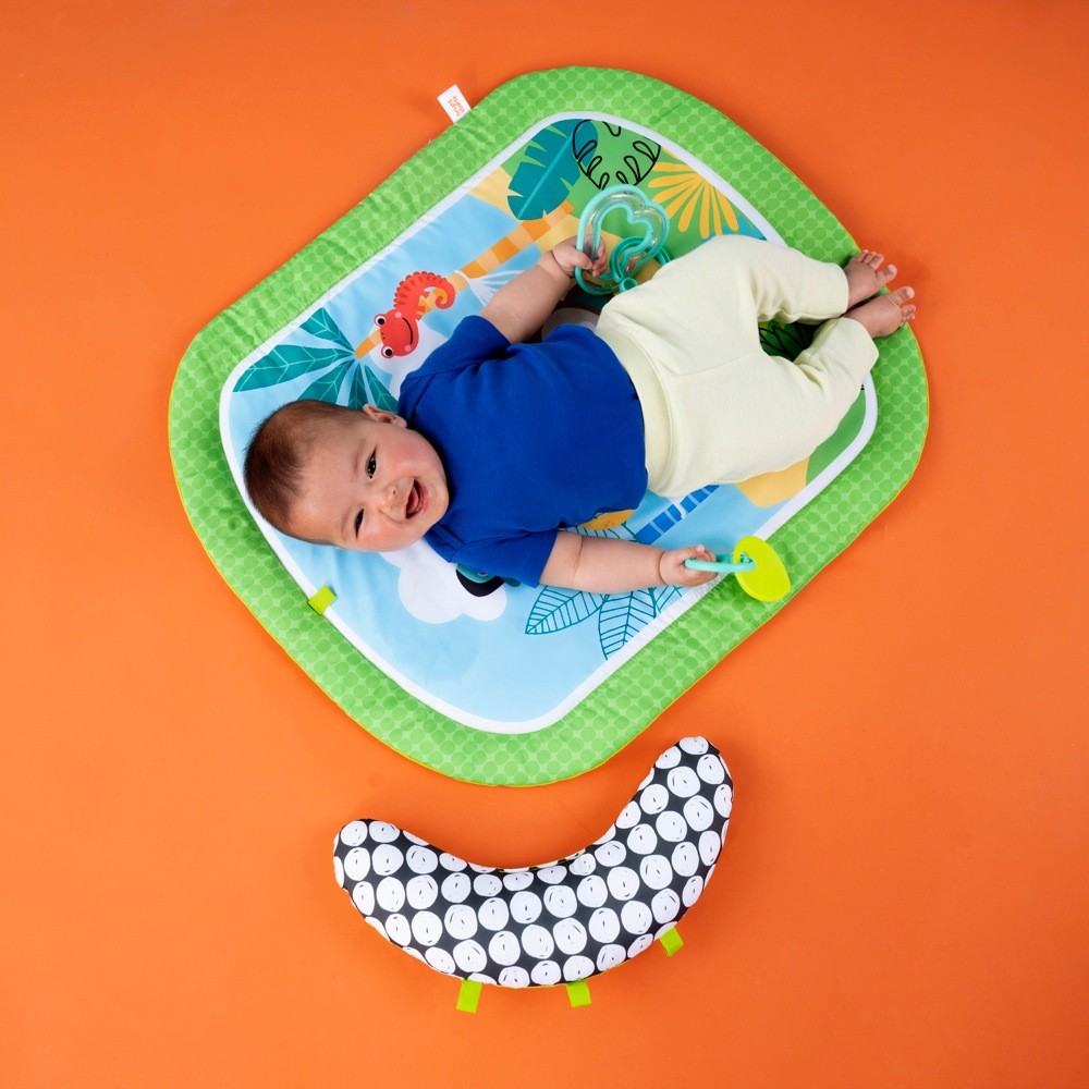 Bright Starts Easy Breezy Prop Mat Mats Baby Bunting AU