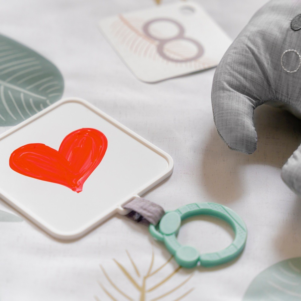 Ingenuity Sprout Spot Baby Milestone Play Mat Mats Baby Bunting AU