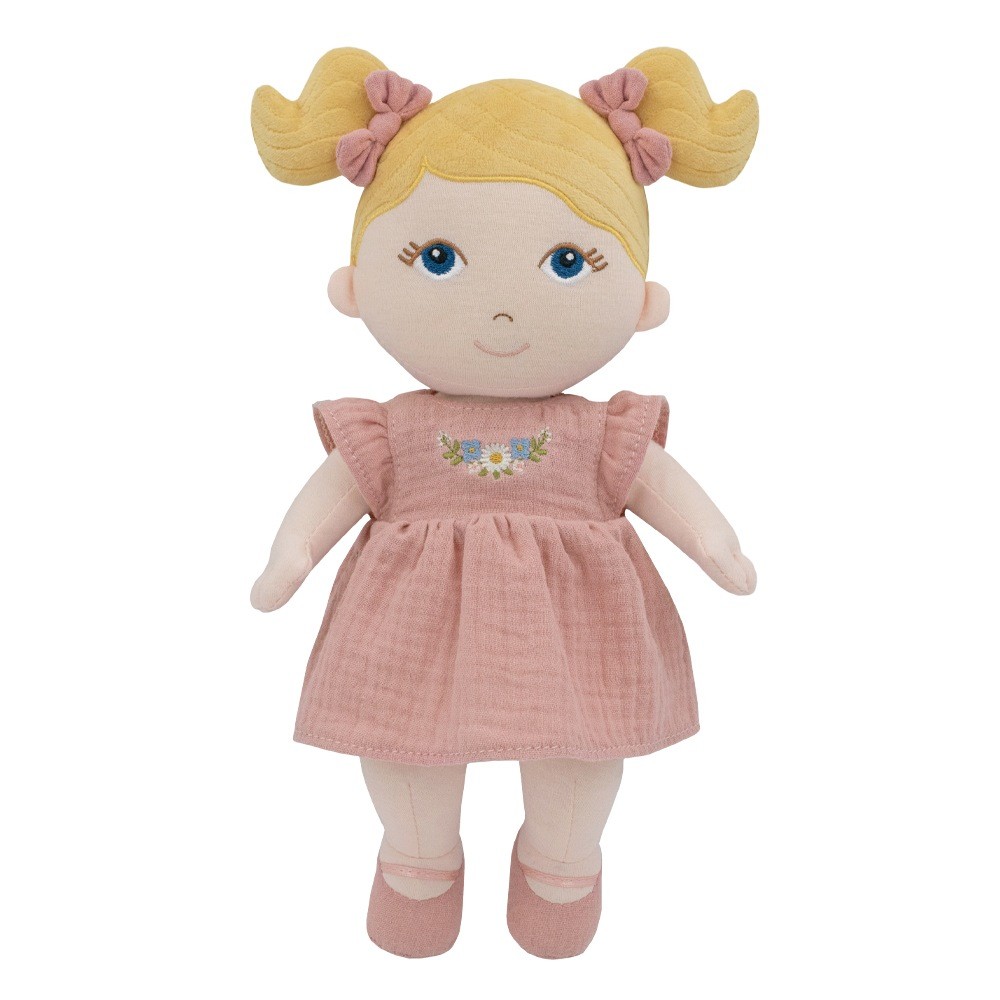 Living Textiles My First Doll Lola Soft Plush Toys Baby Bunting AU