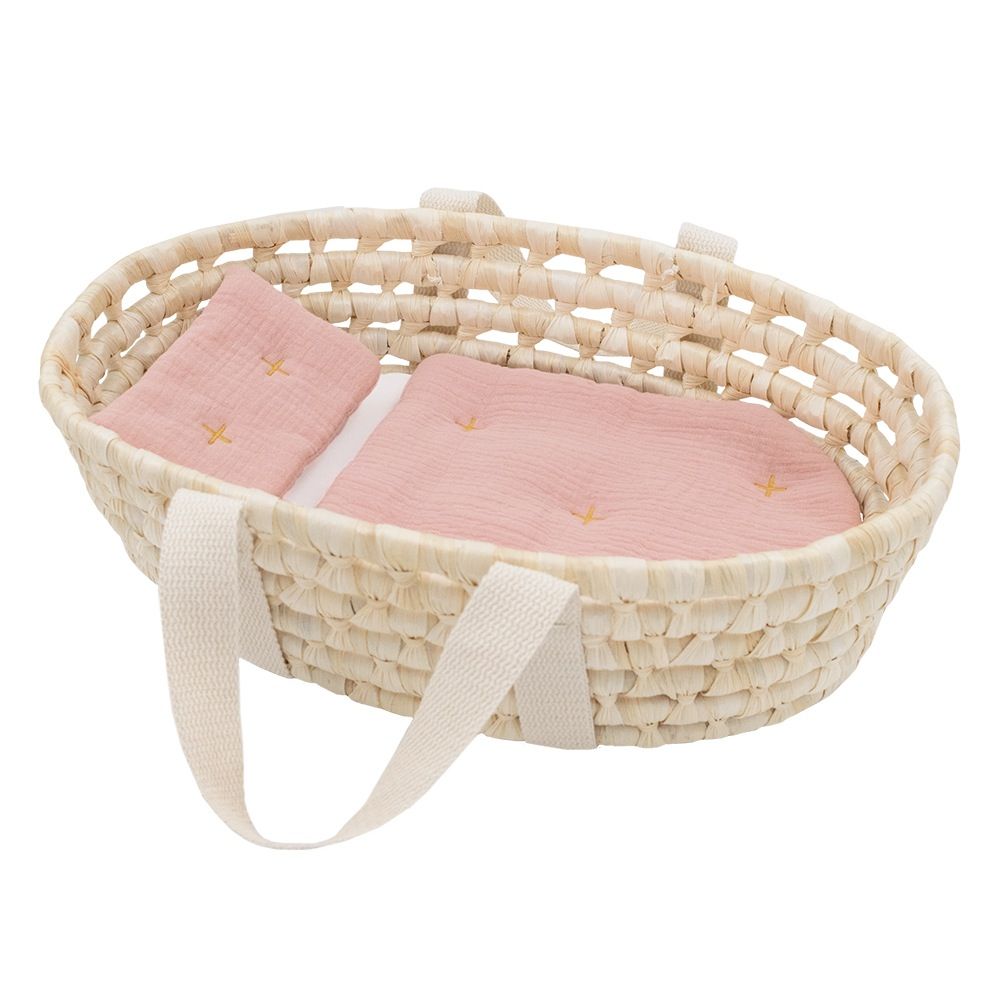 Moses basket hot sale toys