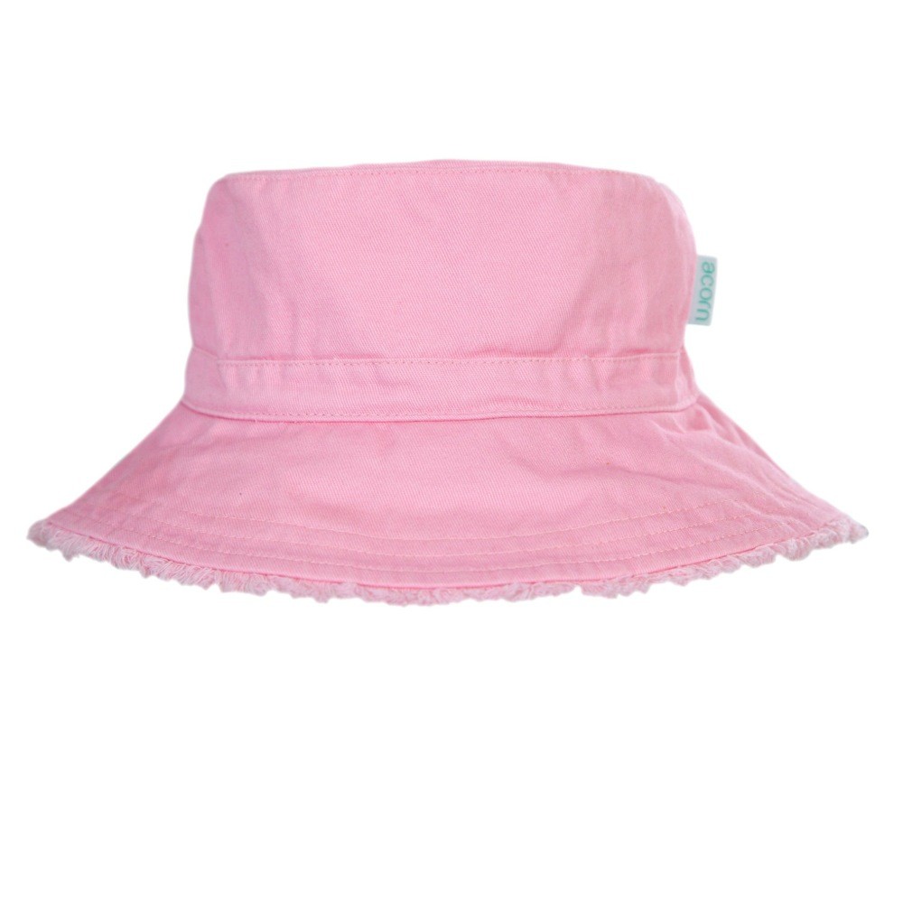 Babyhug Free Size Bucket Hat Bunny Print & Ear Applique - Pink