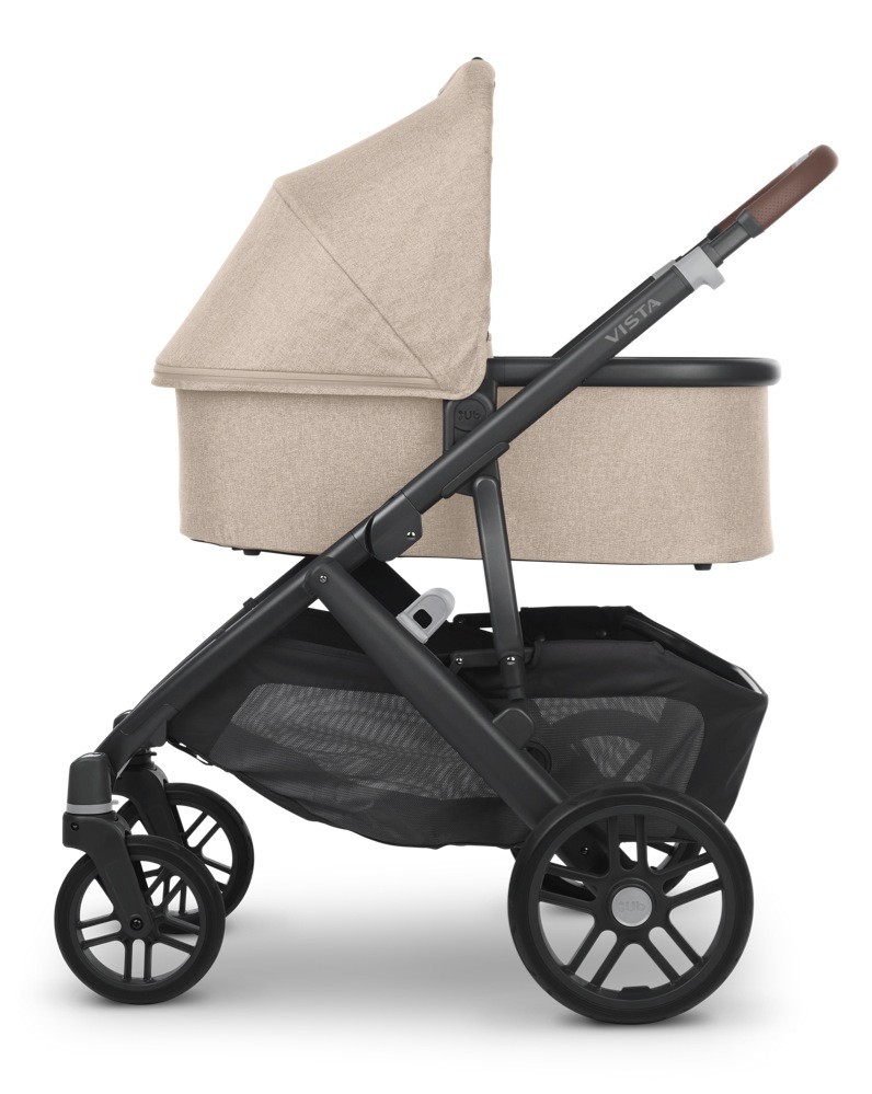 Uppababy V2 Oat Melange/Carbon (Liam) 4 Wheel Prams Baby
