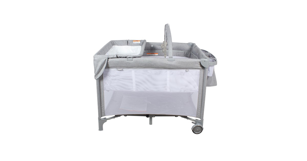 Childcare Tauri 5-In-1 Travel Cot Grey Baby Bunting AU