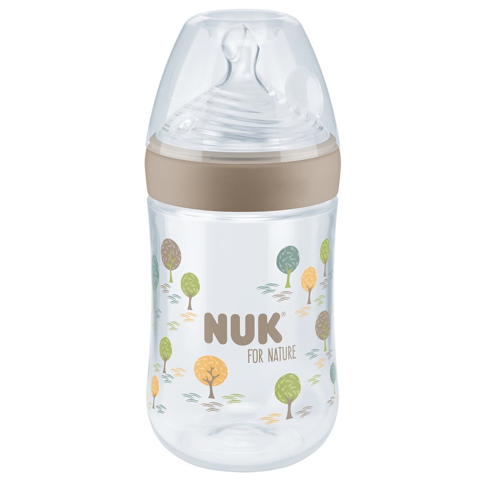 Nuk For Nature Silicone Temperature Control Bottle 260ML Baby