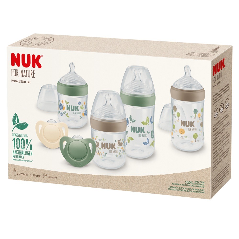 Nuk For Nature Perfect Start Set With Temperature Control Feeding