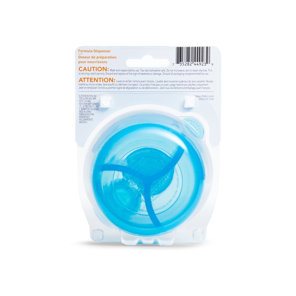 Munchkin Formula Dispenser Blue Cups & Drink Bottles Baby Bunting AU