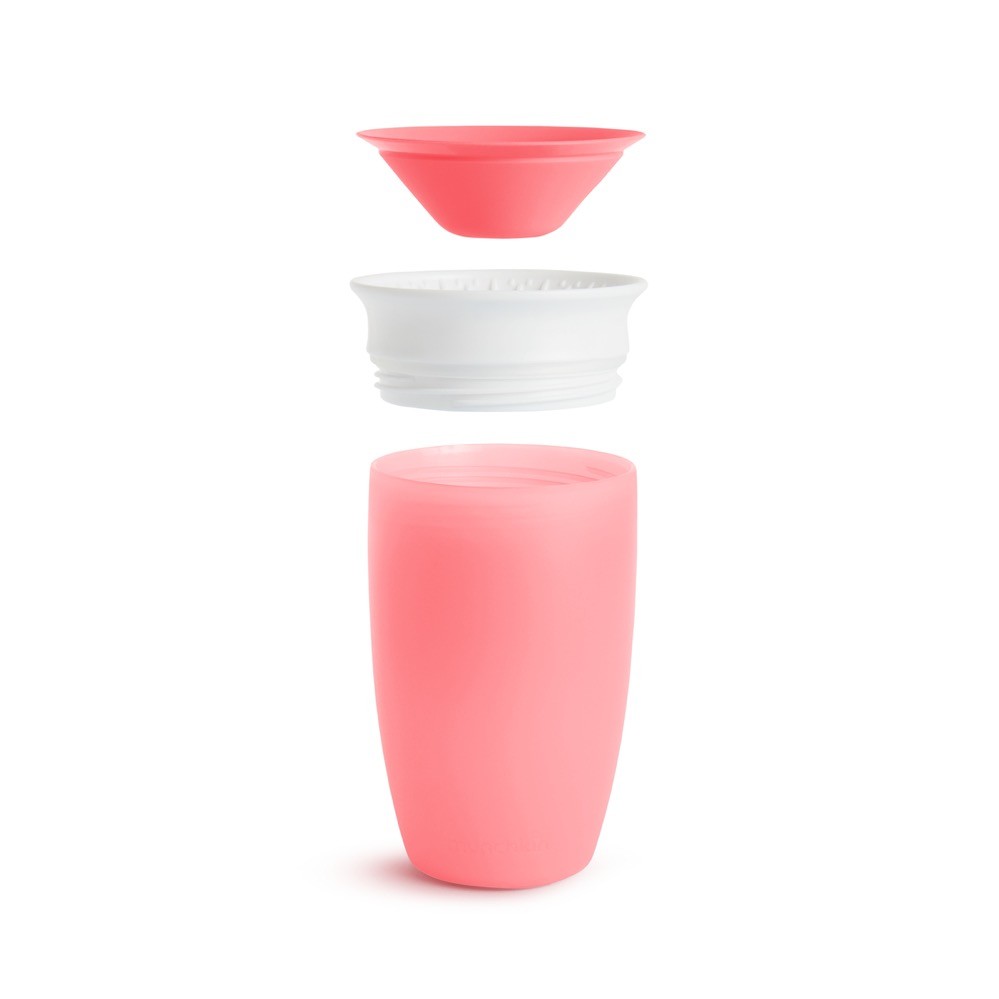 Munchkin Miracle® 360° Cup 10Oz Pink | Sippy Cups | Baby Bunting AU