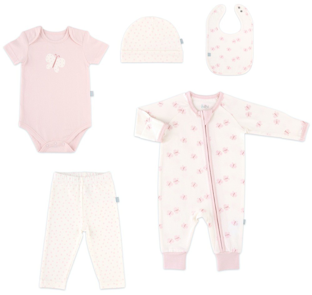 Bilbi 5 Piece Set Butterfly Size 00