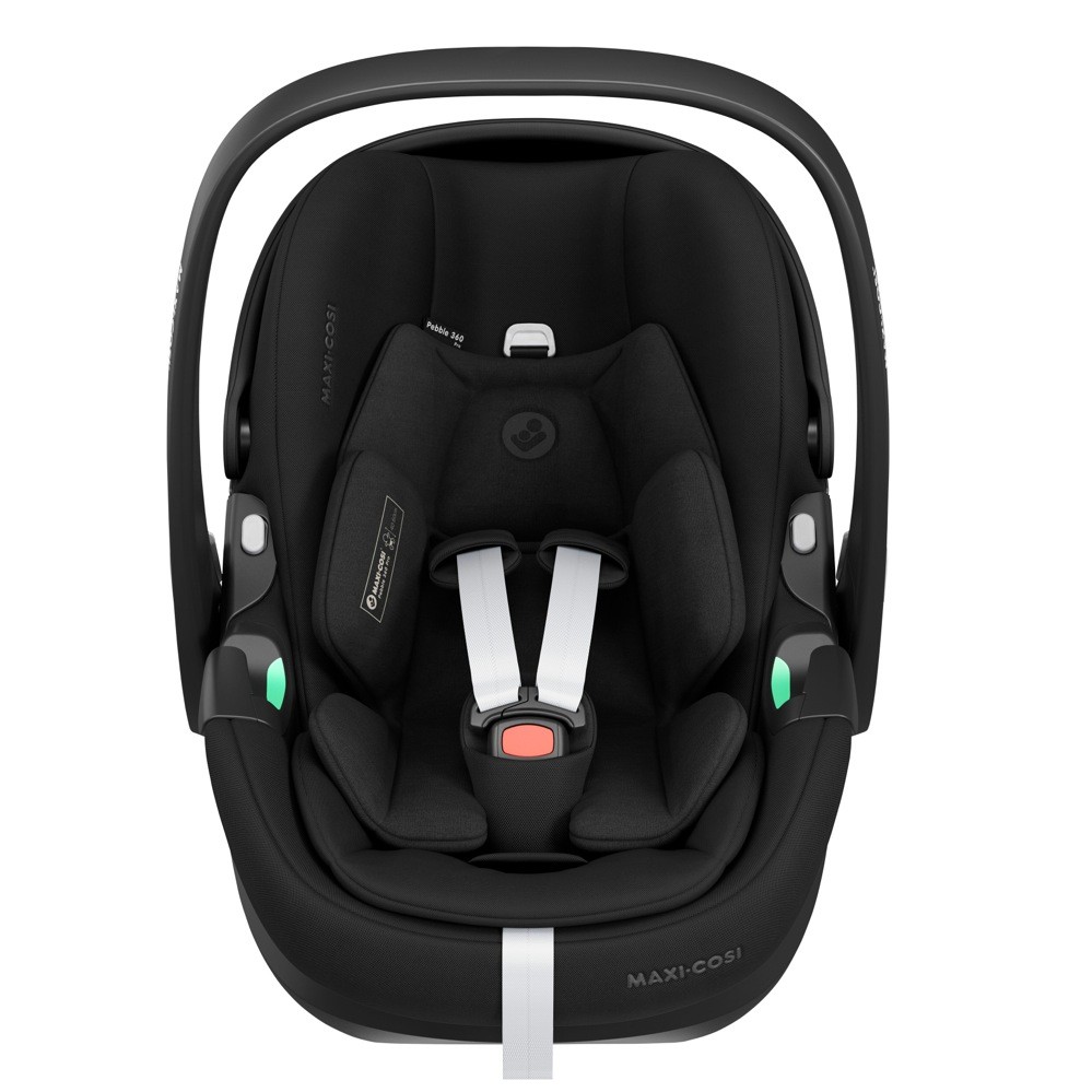 Maxi Cosi Pebble 360 Pro Capsule Essential Black Featuring Slidetech Capsules Baby Bunting NZ