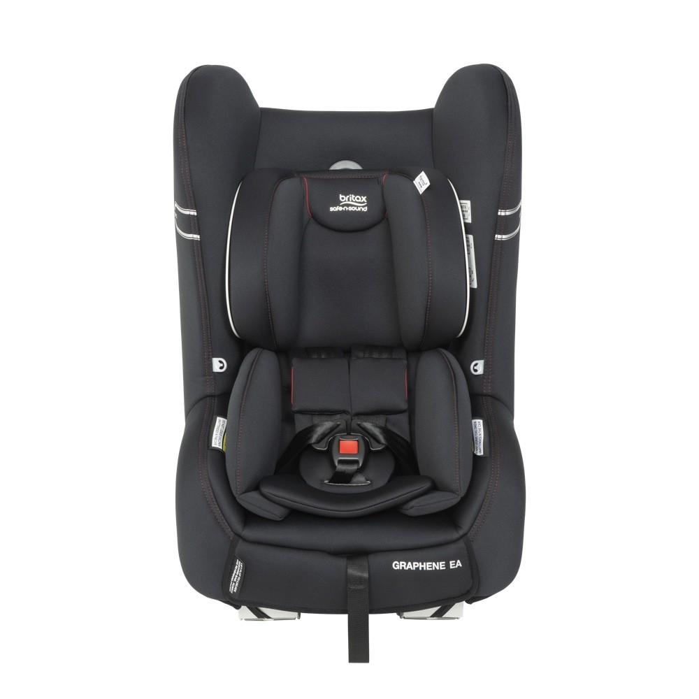 Britax Safe N Sound Graphene Easy Adjust Ifix Car Seat Black Convertibles Baby Bunting AU