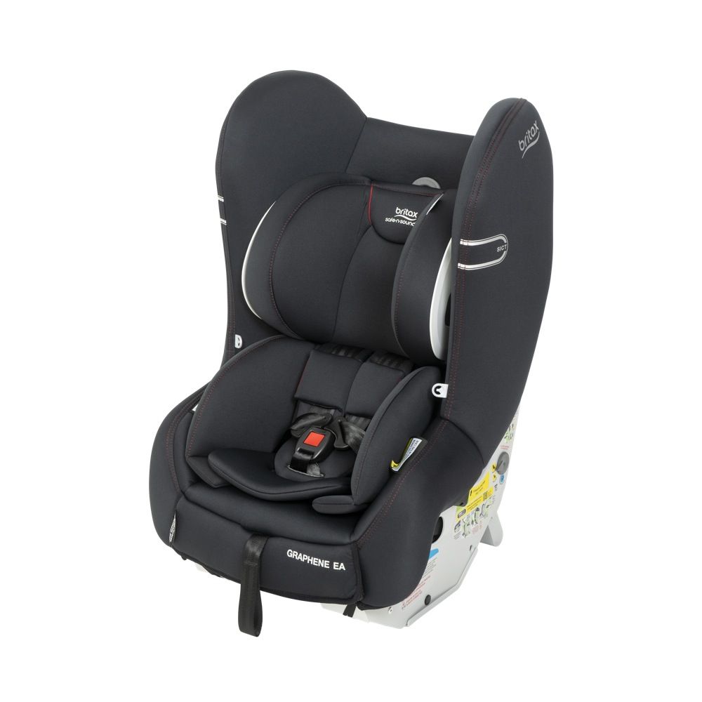 Britax Safe N Sound Graphene Easy Adjust Ifix Car Seat Black ...