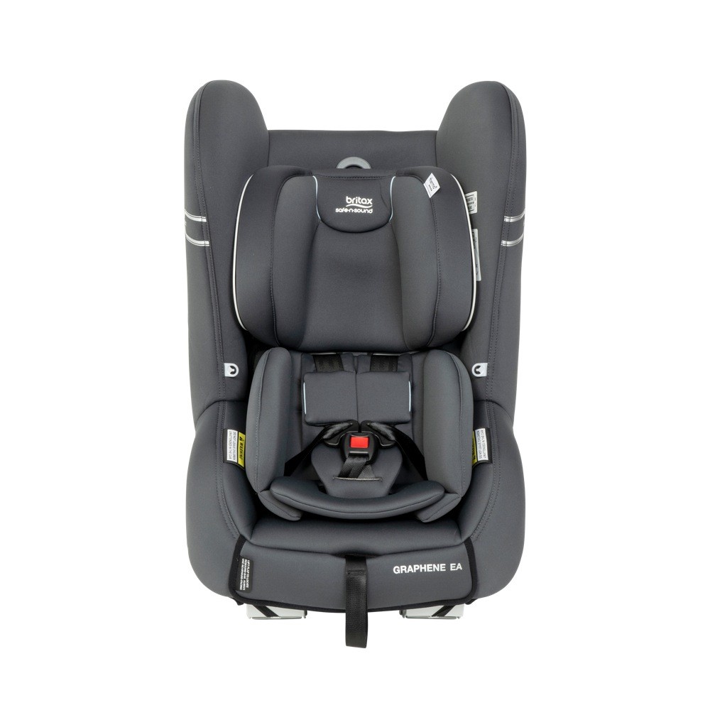 Britax Safe N Sound Graphene Easy Adjust Ifix Car Seat Grey Convertibles Baby Bunting AU