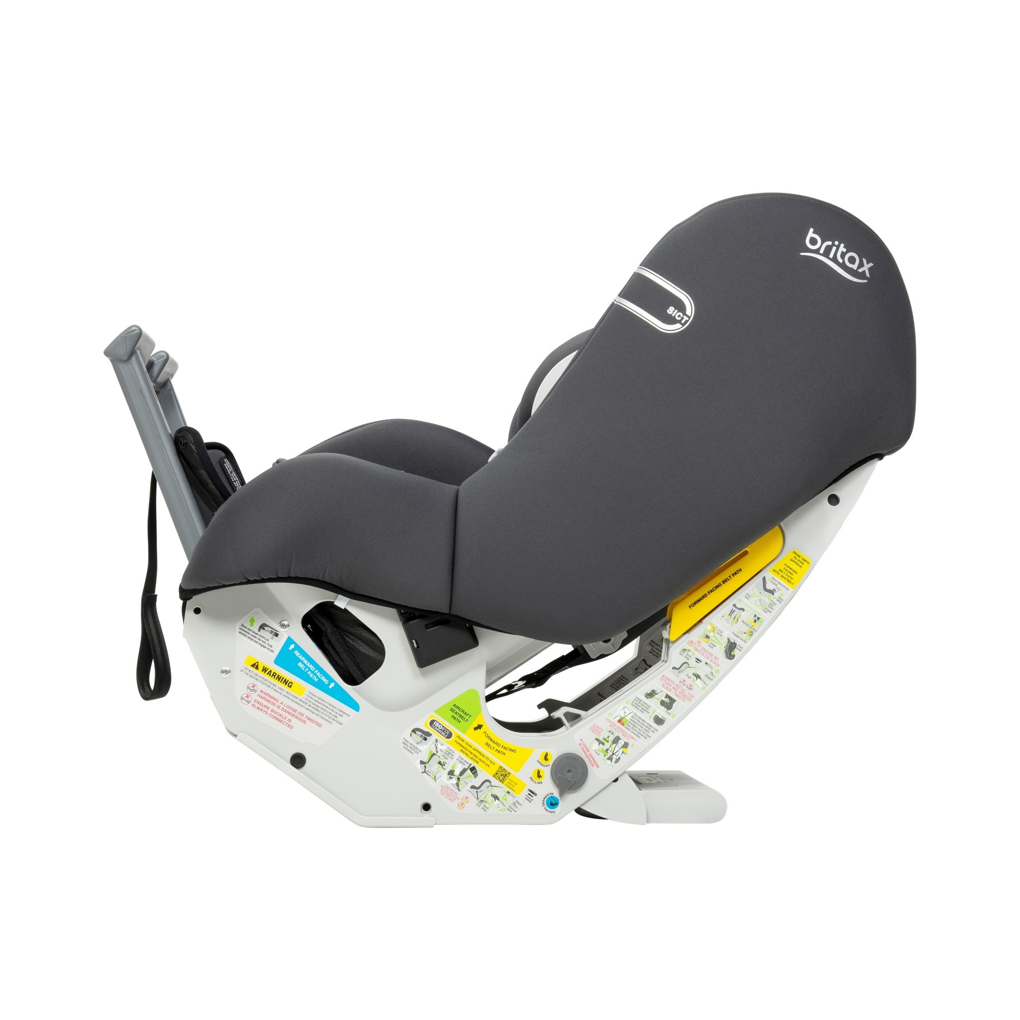 Britax Safe N Sound Graphene Easy Adjust Ifix Car Seat Grey Convertibles Baby Bunting AU