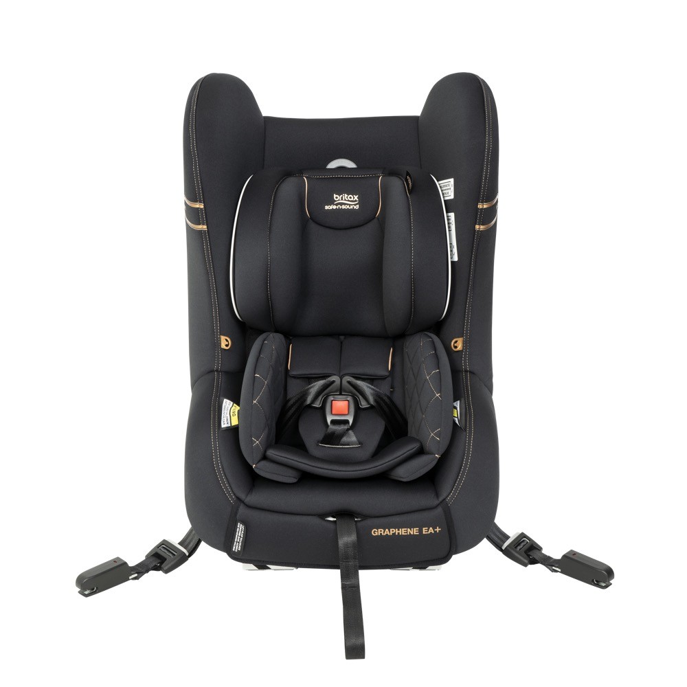 Britax Safe N Sound Graphene Easy Adjust Ifix+ Car Seat Black Opal